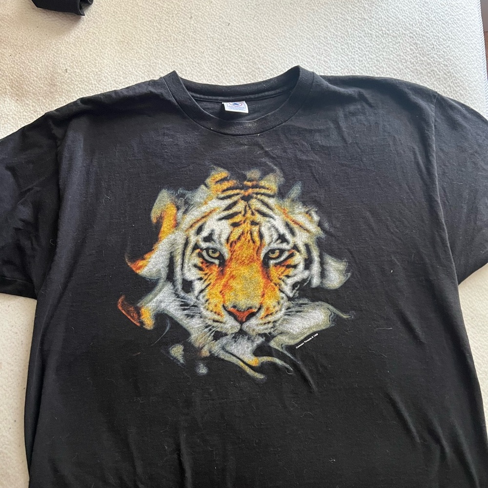 Delta Black Tiger Face Men's T-Shirt